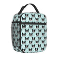 Axyaa Shiba Inu Dog Thermal Lunch Box Insulated Bento Tote Handbag for Women & Kids