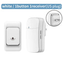 Axyaa Wireless Doorbell Chime: Waterproof 100M Range, 38 Ringtones, Easy Install