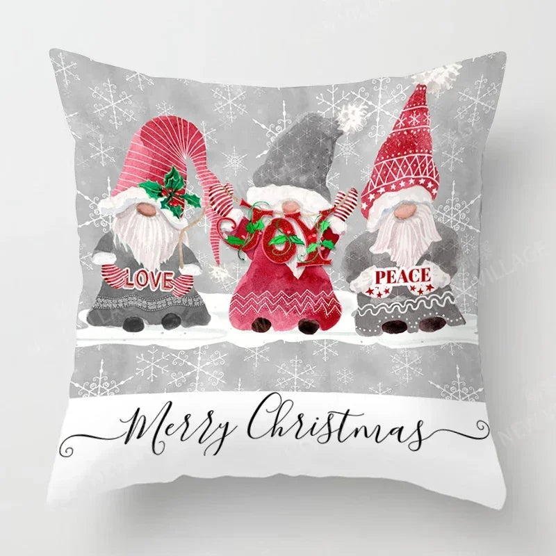 Axyaa Christmas Series Pillowcases for Festive Home Decor 40x40 50x50 60x60 35x35