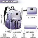 Axyaa Kids Backpack Set: Backpack, Lunch Box, Pencil Case - Ages 8-10 Boys/Girls