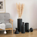 Axyaa Modern Honeycomb Tall Metal Floor Standing Vase Set of 3 - 27inch