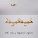 Axyaa LED Ceiling Chandelier: Modern Kitchen Island Pendant Lamp for Home Decor