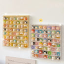 Axyaa Mini Dolls Storage Box Cute Anime Figure Display Rack