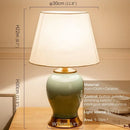 Axyaa Ceramic Table Lamp, Contemporary Design for Living Room and Bedroom