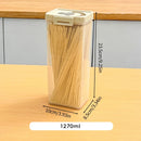 Axyaa Pasta Storage Box Moisture-Proof Sealed Spaghetti Container Kitchen Organizer