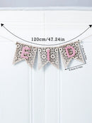 Axyaa Ramadan Muslim Decor Banner Pull Flag Hanging Ornaments Eid Mubarak Gift