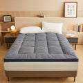 Axyaa Soft Mattress Pad - Hotel Style for Bedroom, Student Dorm, Single or Double Bed