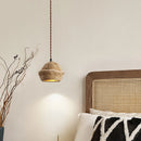 Axyaa Retro Shell Chandelier: Natural Fruit Tea Room LED Pendant Light