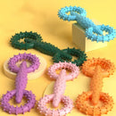 Axyaa Puppy Pull Ring Toy: Indestructible & Interactive Chew Toy for Boredom Relief & Teeth Cleaning