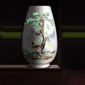Axyaa Jingdezhen Ceramic Vase for Home Decor and Office Ornaments