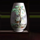 Axyaa Jingdezhen Ceramic Vase for Home Decor and Office Ornaments