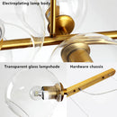 Axyaa Modern Glass Pendant Chandelier for Dining Kitchen Living Bedroom