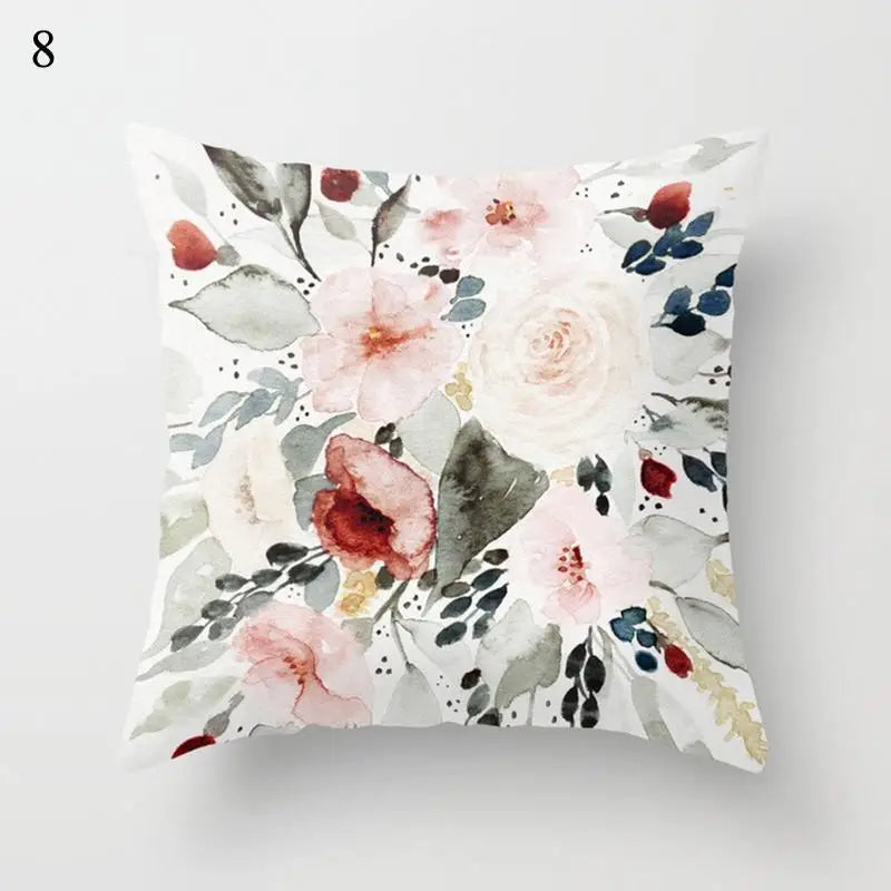 Axyaa Floral Pattern Pillowcase for Home Decor and Events