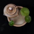 Axyaa Ceramic Incense Tower Burner | Reverse Flow Backflow Incense Ornament