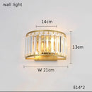 Axyaa Crystal Gold Ceiling Lamp Dimmable Remote Control Luxury Lighting