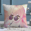 Axyaa Blue Archive Decorative Pillow Case for Sofa Throw Cushion Cover