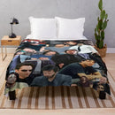 Axyaa Keanu Reeves Throw Blanket: Warm Winter Bedding for Cozy Sleep.