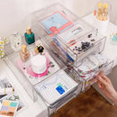 Axyaa Acrylic Cosmetic Storage Box with Drawers | Makeup & Jewelry Organizer