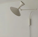 Axyaa Nordic Horn Wall Lamp: Creative Rotatable Wall Light for Modern Living Room