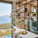 Axyaa Nordic Chandeliers Dining Room Pendant Lights Ceiling Hanging Lamps Home Decor