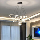 Axyaa Staircase Chandeliers LED Pendant Light for Modern Living Room Decor
