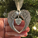 Axyaa Angel Wing Photo Holder Ornament for Christmas Tree