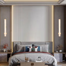 Axyaa Marble LED Wall Sconce Dimmable Copper Light for Indoor Spaces