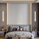 Axyaa Marble LED Wall Sconce Dimmable Copper Light for Indoor Spaces