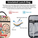 Axyaa Mickey Mouse Insulated Lunch Bag - Portable Thermal Cooler for Kids