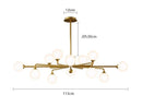 Axyaa Pendant Light Chandelier for Modern Dine Dining Room Ceiling Decor