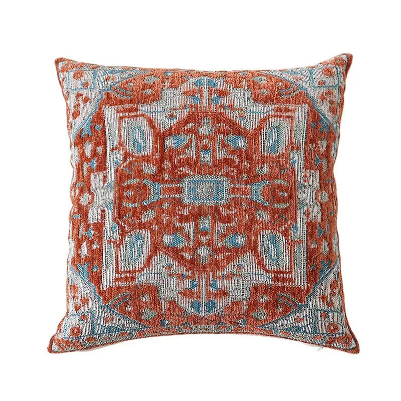 Luxury Chenille Cushion Cover Set for Stylish Living Room Decor by Axyaa