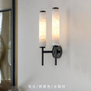 Axyaa Marble Wall Light: Luxury Copper Art Decor for Living Room, Bedroom, Hotel