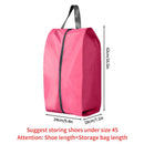 Axyaa Oxford Shoe Storage Bag Waterproof Nylon Zipper Organizer for Men and Women