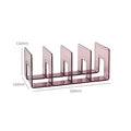 Axyaa Handbag Divider Shelf: Wardrobe Storage Rack for Bags - Cabinet Organizer Display Case
