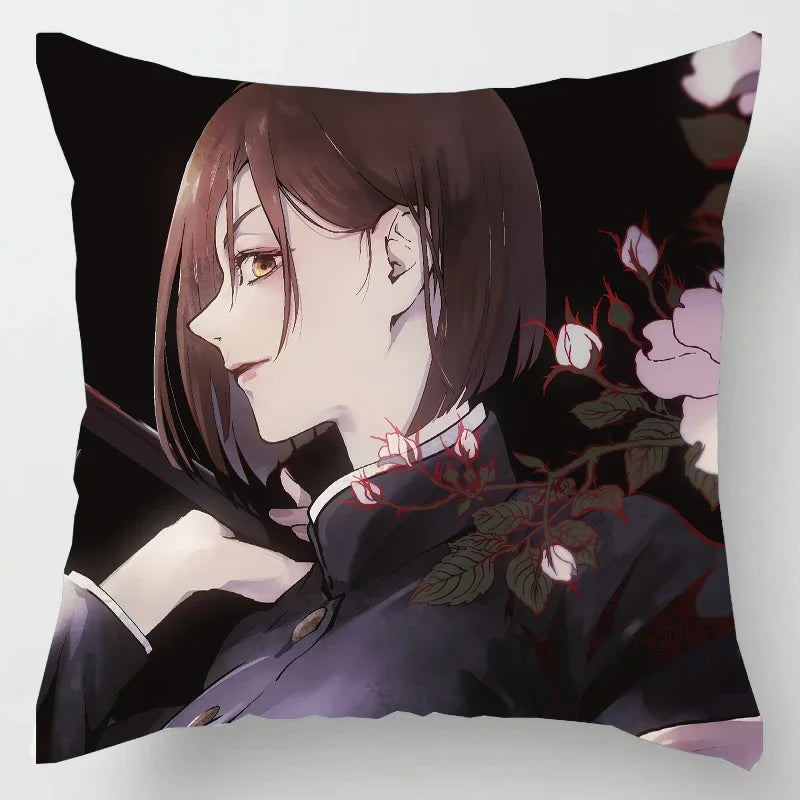 Jujutsu Kaisen Itadori Yuji & Gojo Satoru Pillowcases by Axyaa - Home Decor & Sofa Essential