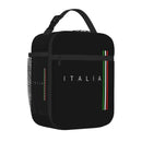Axyaa Italy Lunch Bag: Insulated Oxford Thermal Lunch Box for School Work Picnic