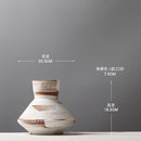 Retro Ceramic Vases by Axyaa: Stylish Dried Flower Vases & Creative Home Decor Ornaments