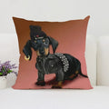 Pablo Picasso Wiener Dog Pillowcase for Modern Home Decor by Axyaa