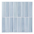 Axyaa 3D Tile Stickers for Kitchen & Bathroom, Water Mold Resistant - 30x30cm