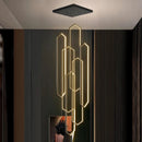 Axyaa Modern Staircase Pendant Lights for Living Room - Indoor Hanging Lamps