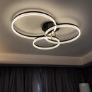 Axyaa Modern Ring Acrylic Ceiling Lamp for Home Decor