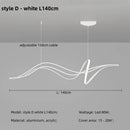 Spiral Dining Room LED Pendant Lights by Axyaa - Modern Kitchen Decor Lighting