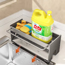 Axyaa Sink Caddy Set with Drainboard and Sponge Holder