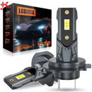 Axyaa H7 LED Headlight Bulb 22000LM CSP 3570 Car Turbo Light 6500K
