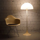 Axyaa White LED Floor Lamp Modern Style Elegant Standing Lamp for Home Decor