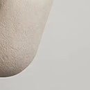Axyaa Porous Beige Pendant Light - Nordic Minimalist Bedroom Chandelier