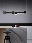 Axyaa Rotatable Long LED Pendant Lights for Modern Minimalist Spaces