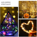 Axyaa LED Fairy Lights Battery Operated Copper Wire String Lights for Outdoor Events