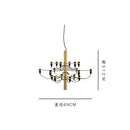 Axyaa Modern Italian Pendant Ceiling Chandelier for Kitchen Living Room