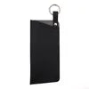 Axyaa Leather Glasses Bag: Dustproof Sunglasses Storage Box - Portable & Versatile Organizer